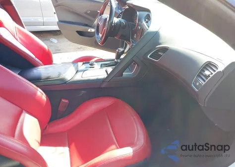 2019 Chevrolet Corvette Stingray из США, поврежденный, VIN 1G1YB2D70K5100436